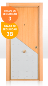 puerta seguridad grado 3